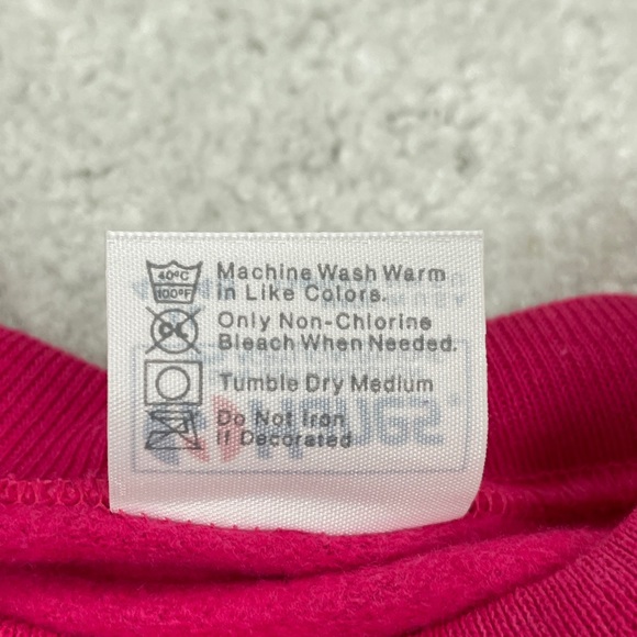 Vintage Hanes USA Pullover Sweatshirt OR Nurses Are Cut Above Pink - Picture 3 of 7